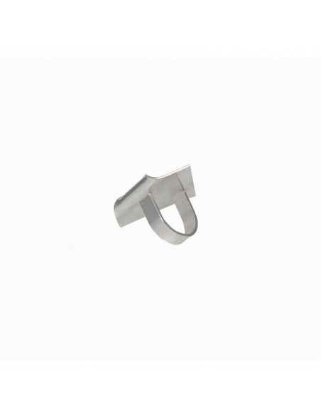 IMPERFECT SQUARE ring Minimalist, handcrafted - Monom